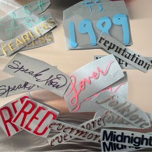 Taylor Swift Iron-on Decals